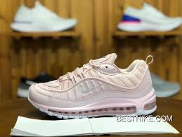 240 Nike Air Max 98 Triple White Cherry Blossom Sakura Pink Women Running Shoes Aj6302 600 Size Latest