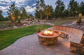 how to build a brick fire pit the