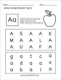 fun letter a identification activity