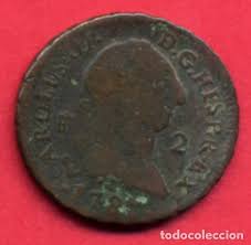 moneda cobre, carlos iii , 2 maravedis 1778 se - Comprar Monedas de Reyes  Católicos a Fernando VII en todocoleccion - 86029960