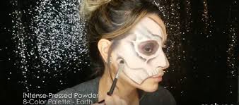 half face zombie makeup tutorial