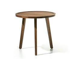Round Wooden Coffee Table Gray 41 42 By
