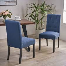 See more ideas about dining room decor, dining room blue, dining room navy. Red Barrel Studio Upholstered Dining Chair In Navy Blue Wayfair