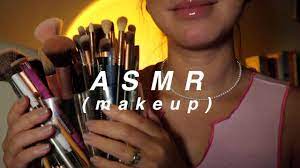 asmr friend does your makeup hair