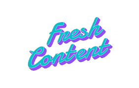 Fresh Content Sticker - Fresh Content Allyoucancontent - Discover & Share  GIFs