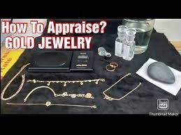 how to appraise gold jewelry you