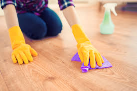 how to clean discolored vinyl flooring