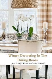 Winter Decorating Changes In The Dining