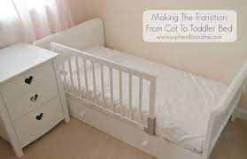 transition from cot to toddler bed