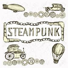 Image result for steampunk gears drawing