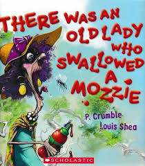 old lady who swallowed a mozzie