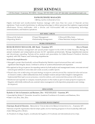 Business manager resume to inspire you how to create a good resume   