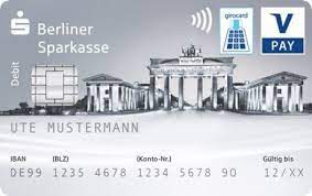 Choose your sparkasse debit card between mastercard and visa brands and make payments carefree and safe at any time and place. Sparkassen Card Debitkarte Berliner Sparkasse