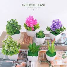 Artificial Plants Mini Bonsai Small