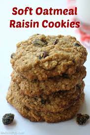 soft oatmeal raisin cookies we dish it