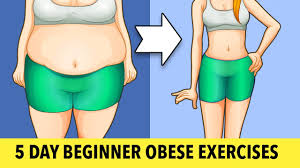 5 day beginner obese exercises for