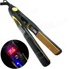 The best hair straighteners are real lifesavers to style your hair quickly. Loof Professional 0 7 Screen Titanium Board Hair Straightener Black Us Plug Hair Straightener Hair Led Display Screen
