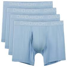 Breathable Bamboo Fiber Boxer Brief With Fly 4 Pack