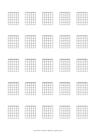 Blank Guitar Chord Charts In 2019 Acoustic Guitar Lessons