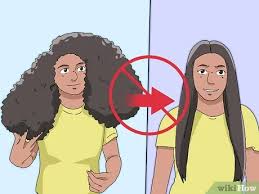 But of course, you don't want to ruin your tresses just to achieve the sleekness of a relaxed look. How To Flat Iron Natural Hair With Pictures Wikihow