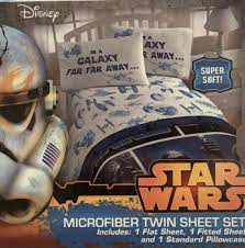 Disney Star Wars Bedding Twin Sheet Set