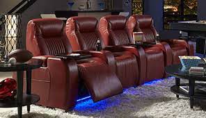 leather theater seating