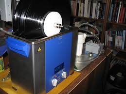use an ultrasonic record cleaner to