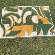 green bay packers nfl fan rug mats for