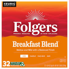 folgers coffee mild breakfast blend