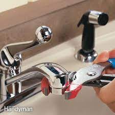 unclog a kitchen faucet aerator diy