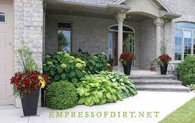 planter ideas for porches and front gardens