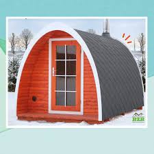 Product is easy to build vs the expensive competition that literally took is excess of 40 hours to construct. This Two Room Tiny House Igloo Sauna Is For Sale On Amazon