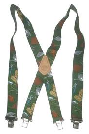wide suspenders metal clips