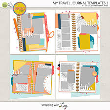 new my travel journal templates 3