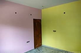 2 Colour Combination Wall Painting