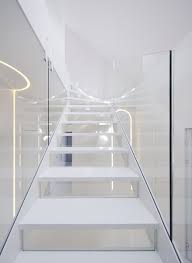 staircase glass railing design photos