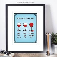 Cocktail Print Alcohol Wall Art Funny
