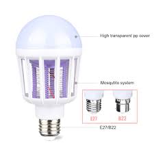 New Hot Environmental Protection Energy Saving Led Mosquito Killer Bulb For Domestic Lighting Bug Zapper Trap Lamp Insect Anti Repellen Cfl Bulb