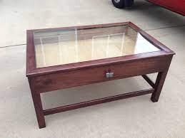 Coffee Tables With Glass Top Display