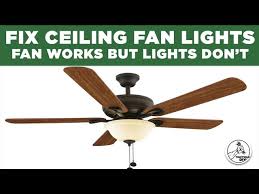 Ceiling Fan Lights Repair Lights Not
