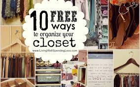 organize your bedroom closet living