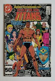 Tales Of The Teen Titans #57 1st Appearance and Cover of Jinx DC Comics |  eBay