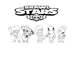 Барлей | раздача аккаuнтов brawl stars. Free Printable Brawl Stars Coloring Pages To Paint Kids Ausmalbildertv