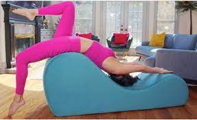 stretch yoga chaise sleek