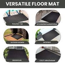 anti fatigue drainage floor runner mat