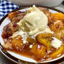 easy southern peach cobbler back to