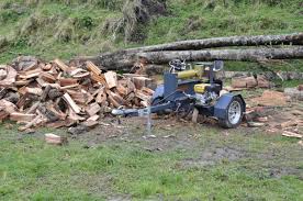 building a log splitter the shed