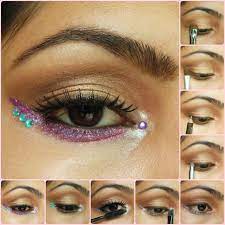 eye makeup tutorial soft brown and