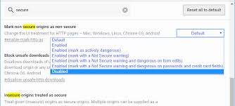 Why is my internet connection not private? Chrome Enable Disable Not Secure Warning Technipages