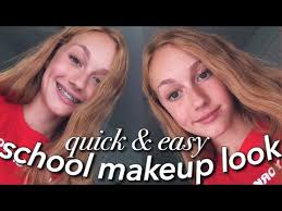 high makeup routine freshman